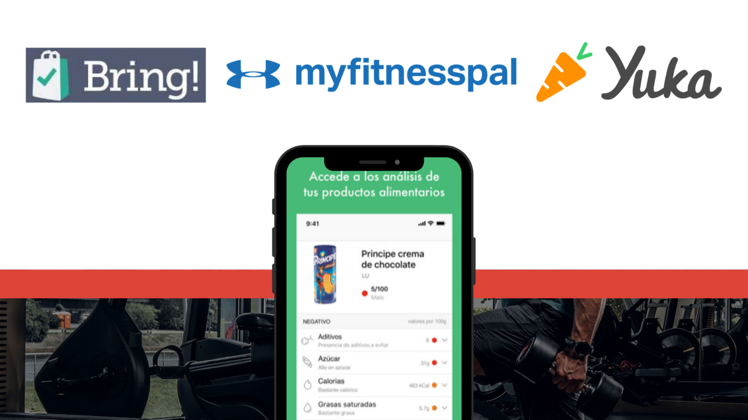 Apps de nutrición para opositores: Yuka, MyFitnessPal y Bring