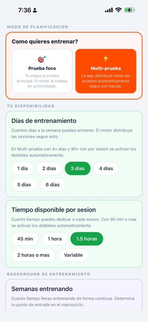 Captura de la app OpositorPro — OpositorPro