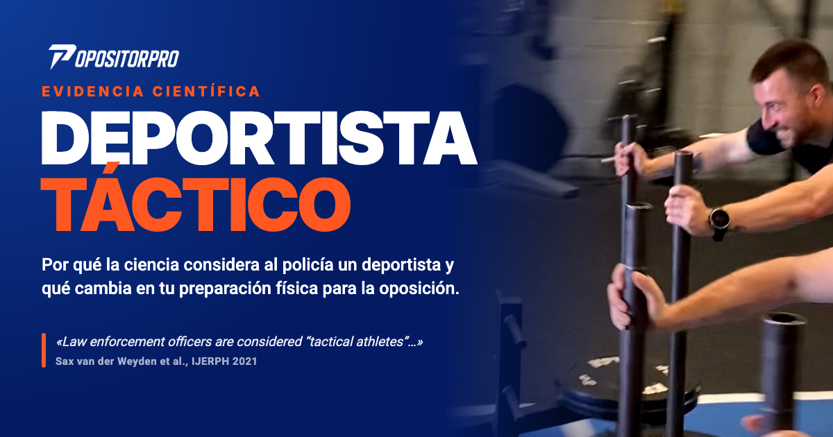 Deportista táctico: no preparas unas físicas, preparas tu cuerpo para una profesión